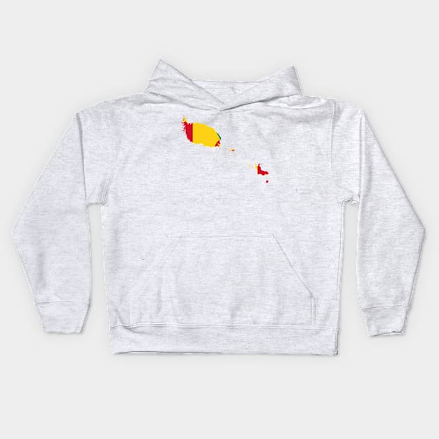 Grenadian Flag Kids Hoodie by Historia